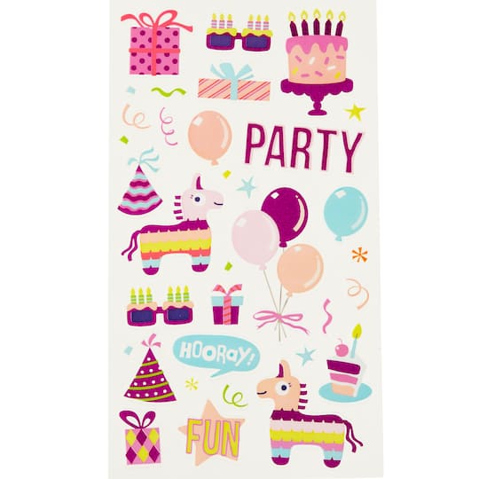 Birthday Party Stickers by Recollections&#x2122;